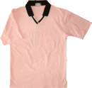 純棉POLO衫-淺粉色