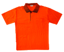 純棉POLO衫-橘色